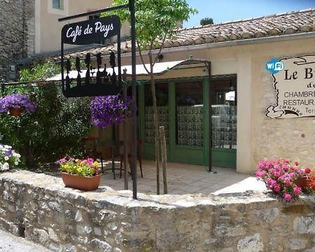 Auberge Le Bistrot De Lussan Lussan  Exterior foto
